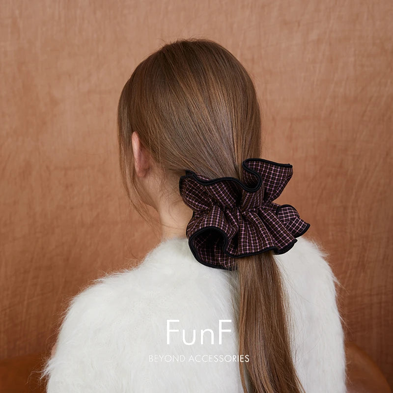 Plaidglow City Hair Tie