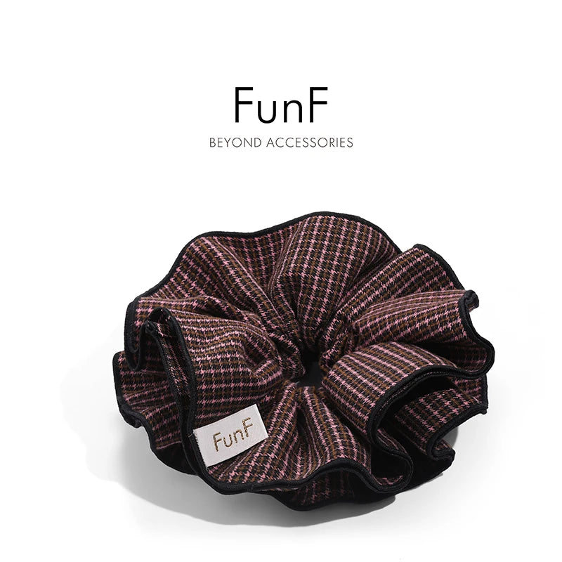 Plaidglow City Hair Tie